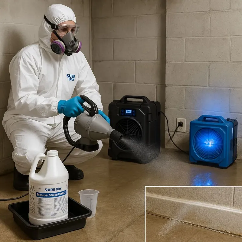 Sanitization and Odor Removal process in Raymond, NH