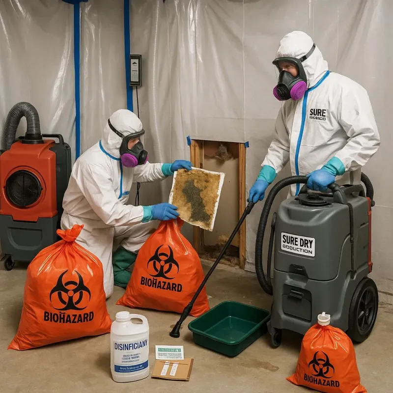 Contaminated Water Handling Protocols process in Raymond, NH