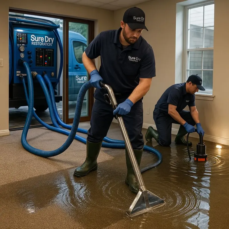 Water Extraction and Removal process in Raymond, NH